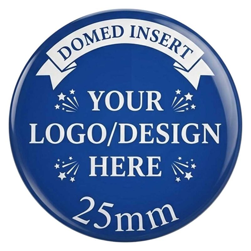 25mm custom printed domed gel inserts